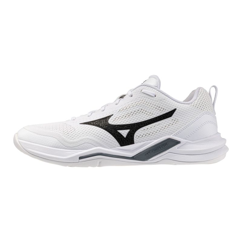 Mizuno Schuh Wave Stealth Pro weiß/schwarz – Bild 6